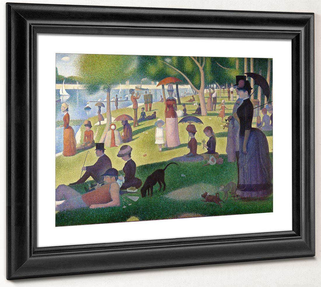 A Sunday On La Grande Jatte 1886 By Georges Seurat Fine Art Print