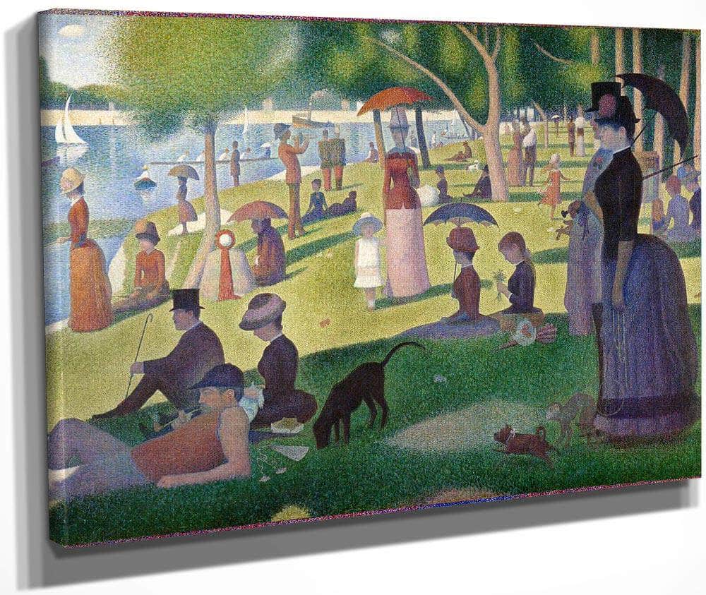 A Sunday On La Grande Jatte 1886 By Georges Seurat Fine Art Print