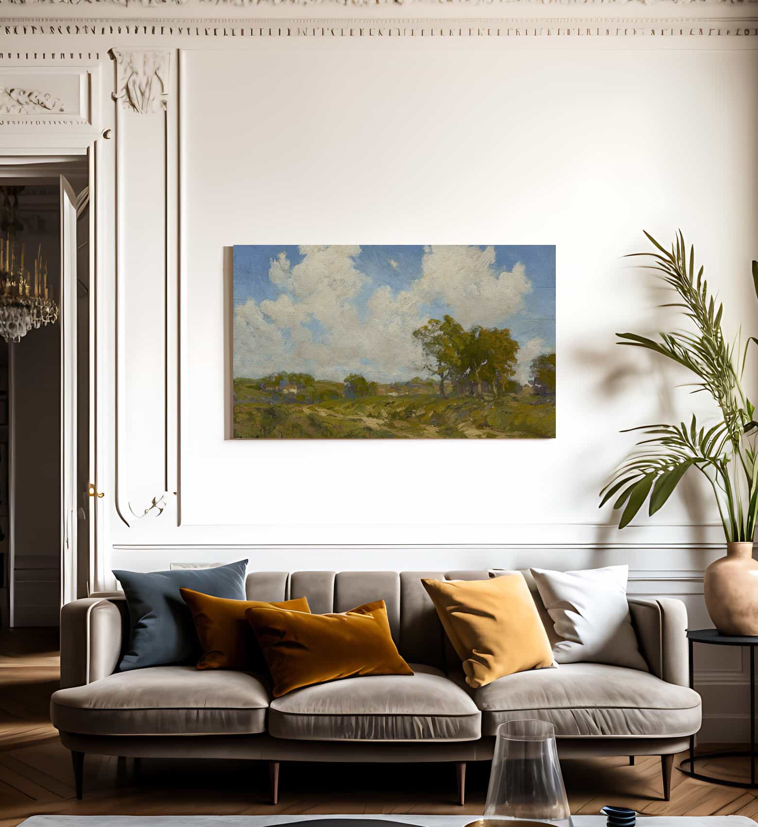 A Sunny Day By Julian Onderdonk Fine Art Print