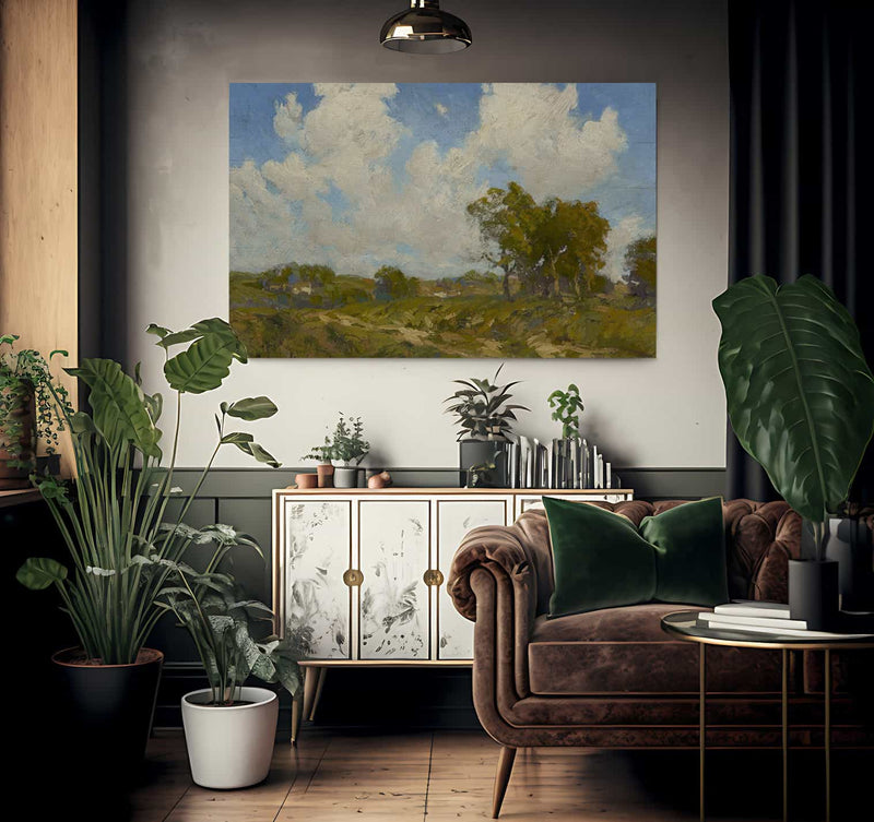 A Sunny Day By Julian Onderdonk Fine Art Print