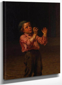 A Sure Catch By John George Brown Fine Art Print