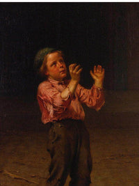 A Sure Catch By John George Brown Fine Art Print