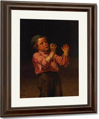 A Sure Catch By John George Brown Fine Art Print