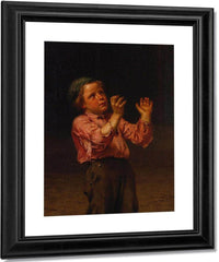 A Sure Catch By John George Brown Fine Art Print