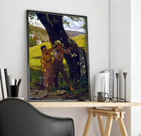 A Sure Shot Painting John George Brown Canvas Art Fine Art Print