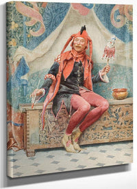 A Touch Of Humor Study By John Watkins Fine Art Print