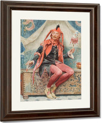 A Touch Of Humor Study By John Watkins Fine Art Print