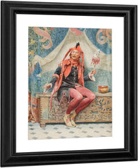 A Touch Of Humor Study By John Watkins Fine Art Print