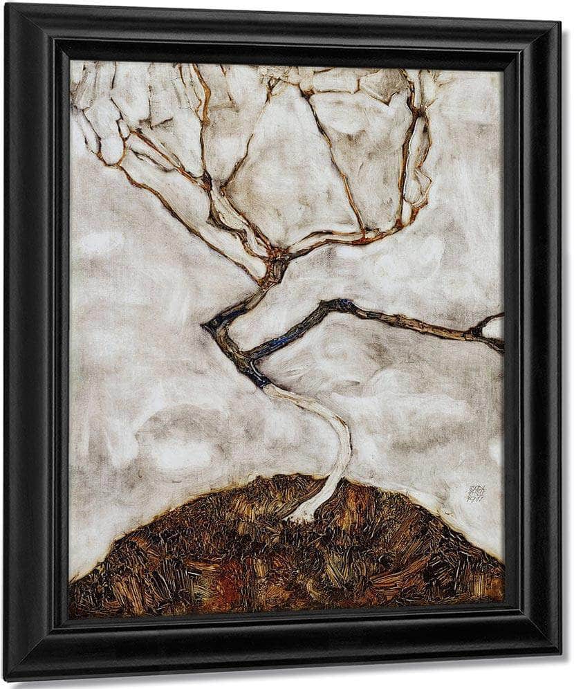 A Tree In Late Autumn 1911 42X33 4Cm Leopold Museum By Egon Schiele Fine Art Print