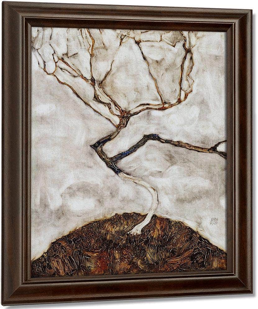 A Tree In Late Autumn 1911 42X33 4Cm Leopold Museum By Egon Schiele Fine Art Print