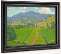 A Trickle Of Road By William Wendt Fine Art Print