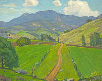 A Trickle Of Road By William Wendt Fine Art Print
