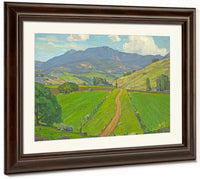 A Trickle Of Road By William Wendt Fine Art Print