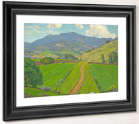 A Trickle Of Road By William Wendt Fine Art Print
