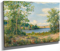 A View Across The Lake, Saugatuck, Michigan, 1919 Fine Art Print