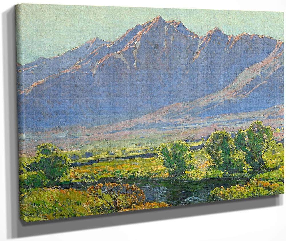 A View Along The Owen's River By Edgar Payne Fine Art Print