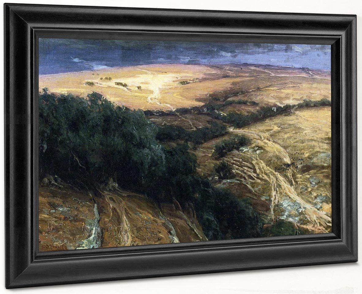 A View In Palestine By Henry Ossawa Tanner Fine Art Print