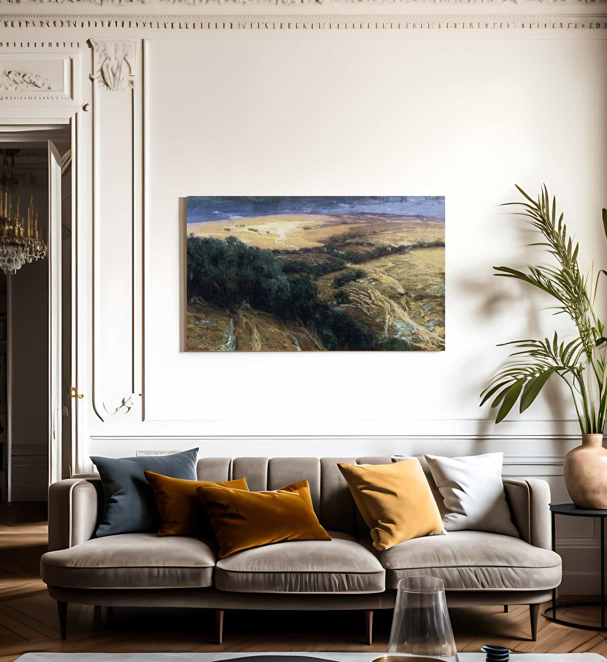 A View In Palestine By Henry Ossawa Tanner Fine Art Print