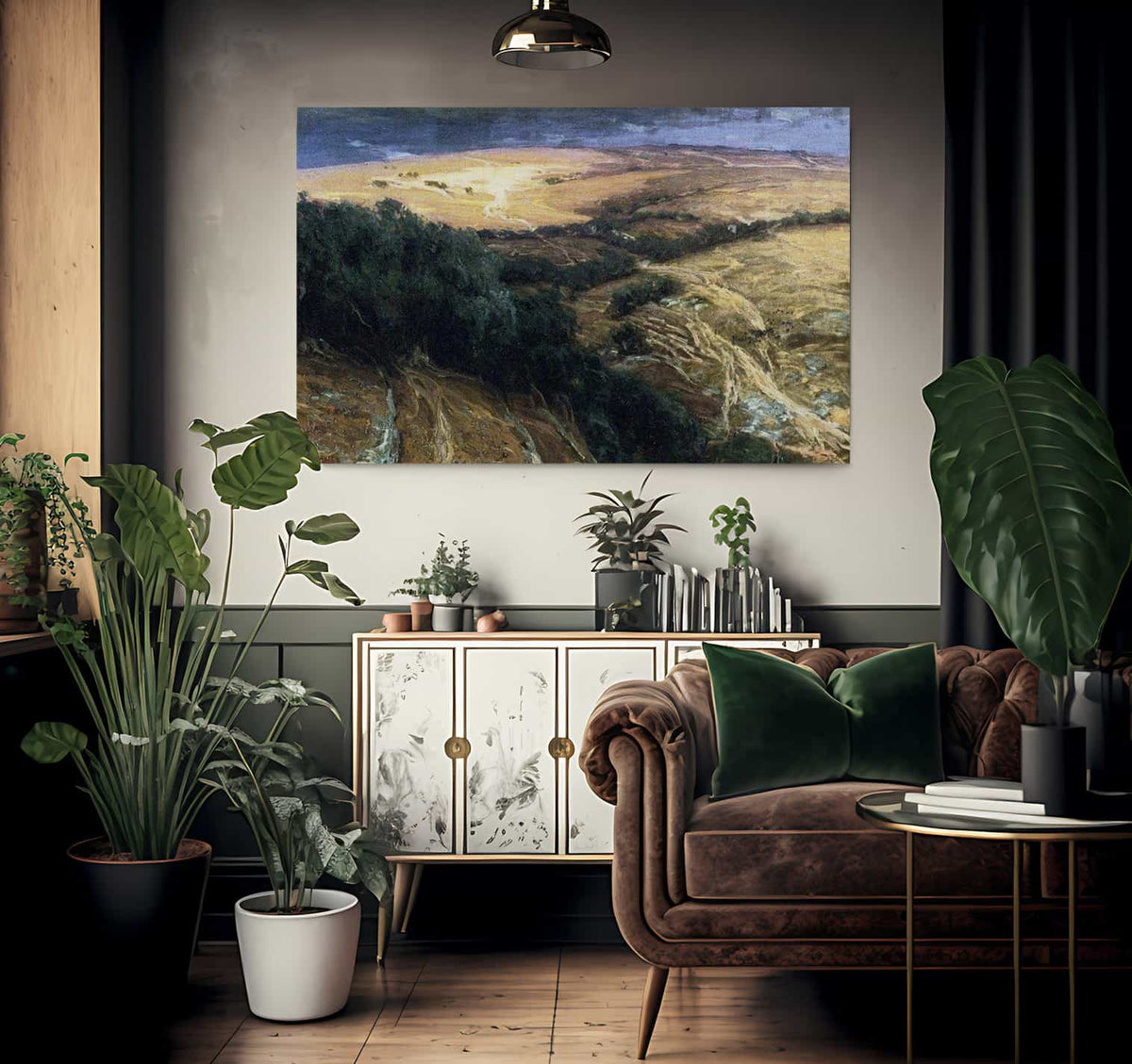 A View In Palestine By Henry Ossawa Tanner Fine Art Print