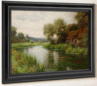 A View Of Risle Valley, Normandy By Louis Aston Knight Fine Art Print