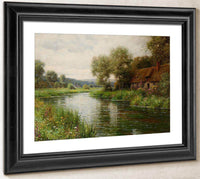 A View Of Risle Valley, Normandy By Louis Aston Knight Fine Art Print