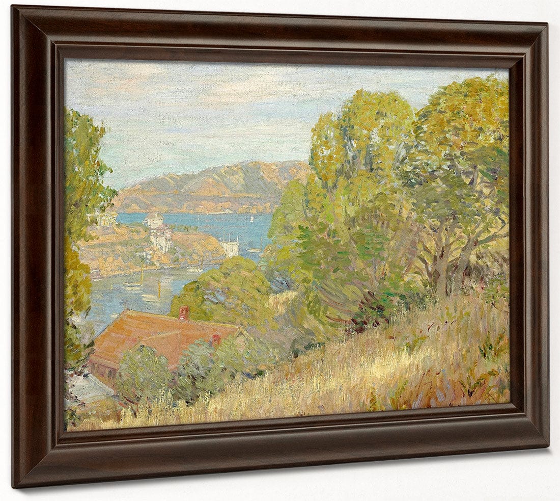 A View Of The Bay, 1915 By Anna Lee Stacey Fine Art Print
