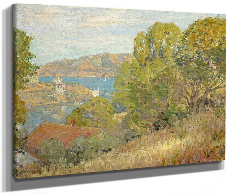 A View Of The Bay, 1915 By Anna Lee Stacey Fine Art Print
