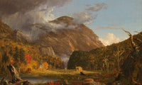 A View Of The Mountain Pass Called The Notch Of The White Mountains Crawford Notch 1839 By Thomas Cole Fine Art Print
