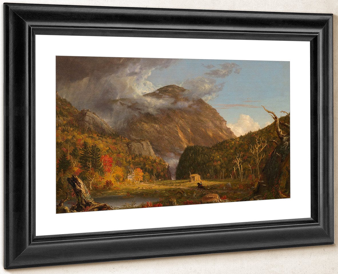 A View Of The Mountain Pass Called The Notch Of The White Mountains Crawford Notch 1839 By Thomas Cole Fine Art Print