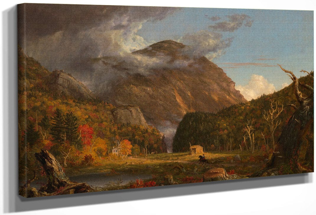 A View Of The Mountain Pass Called The Notch Of The White Mountains Crawford Notch 1839 By Thomas Cole Fine Art Print