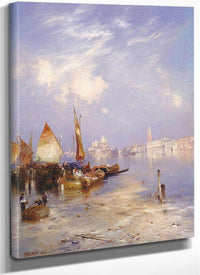 A View Of Venice By Thomas Moran Fine Art Print