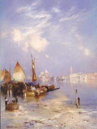 A View Of Venice By Thomas Moran Fine Art Print