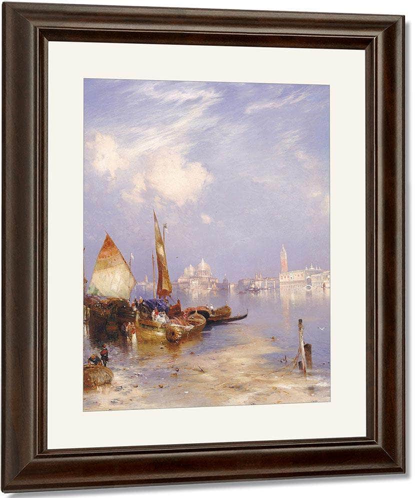 A View Of Venice By Thomas Moran Fine Art Print