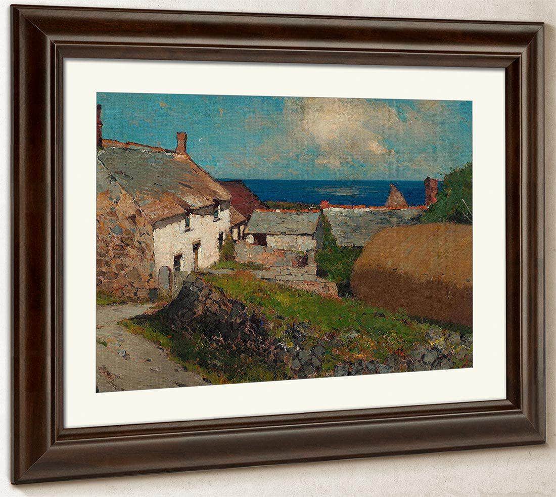 A View To The Sea By William Wendt Fine Art Print