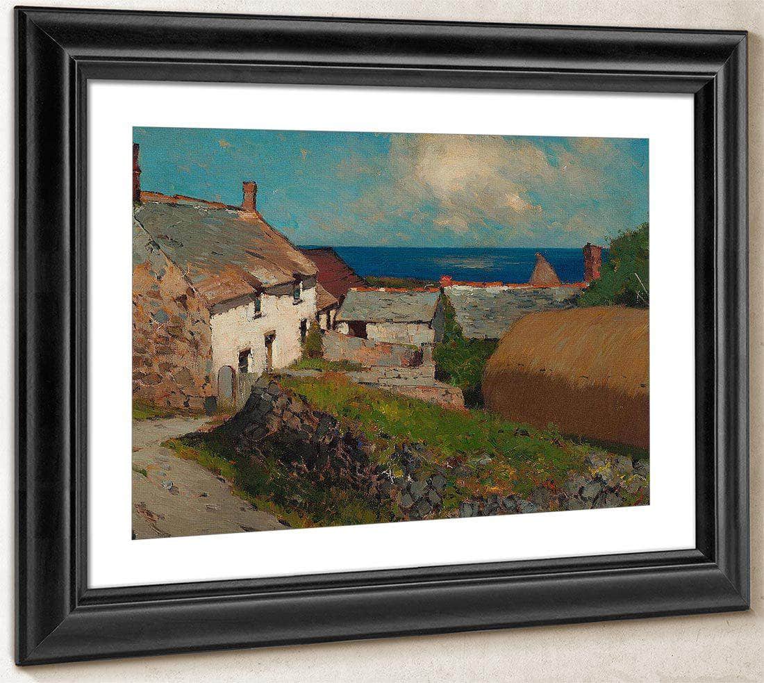 A View To The Sea By William Wendt Fine Art Print