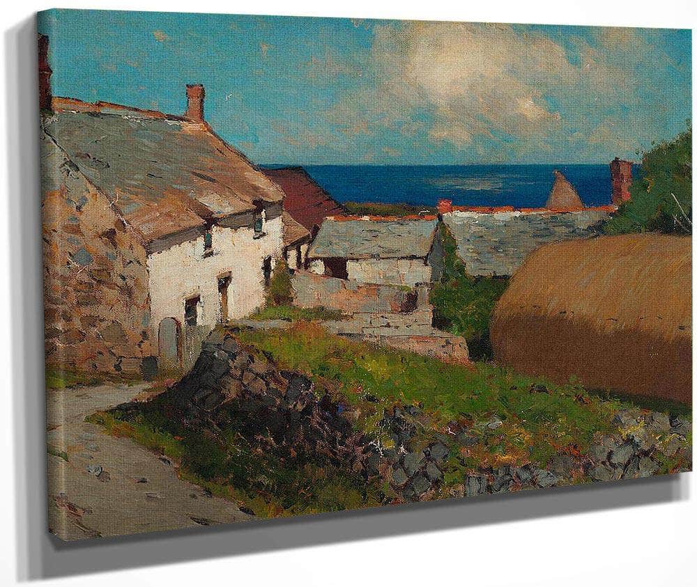 A View To The Sea By William Wendt Fine Art Print