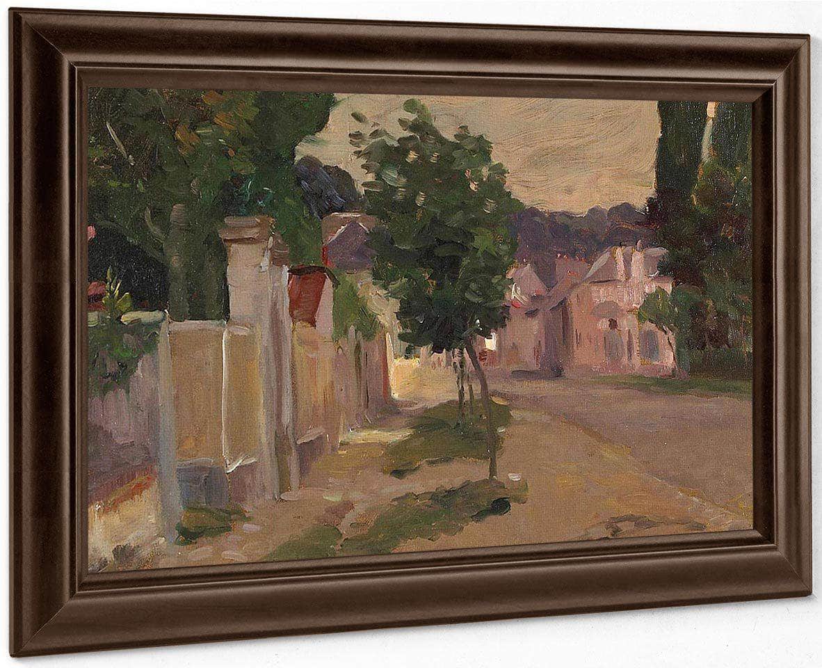 A Village At Dusk By Colin Campbell Cooper Fine Art Print