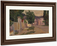 A Village At Dusk By Colin Campbell Cooper Fine Art Print