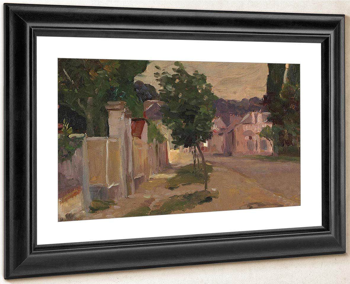 A Village At Dusk By Colin Campbell Cooper Fine Art Print