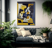 A Violin And Glass By Juan Gris Fine Art Print