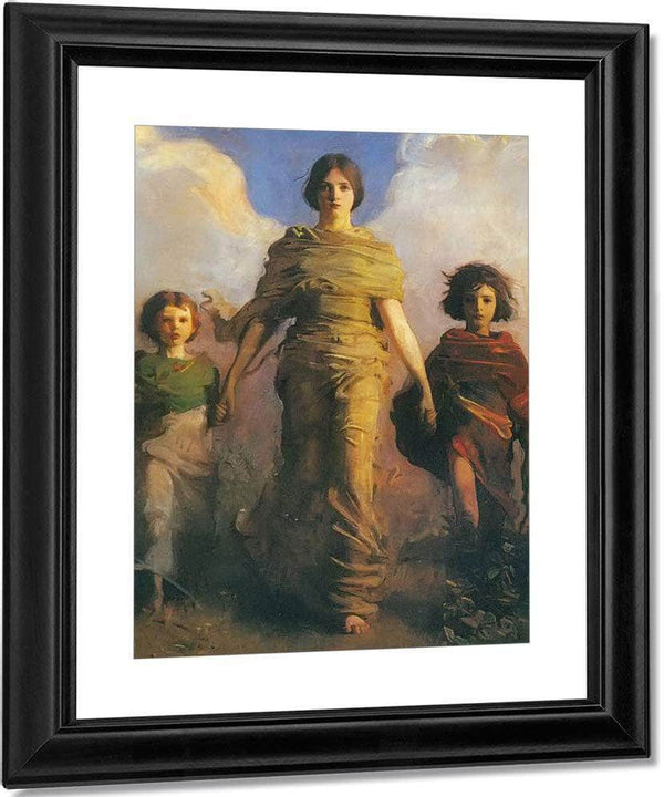 A Virgin by Abbott By Handerson By Thayer Fine Art Print