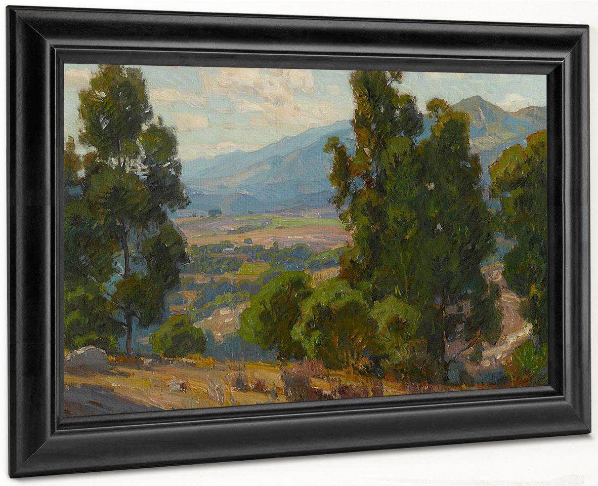 A Vista Of California (La Canada) 1916 By William Wendt Fine Art Print