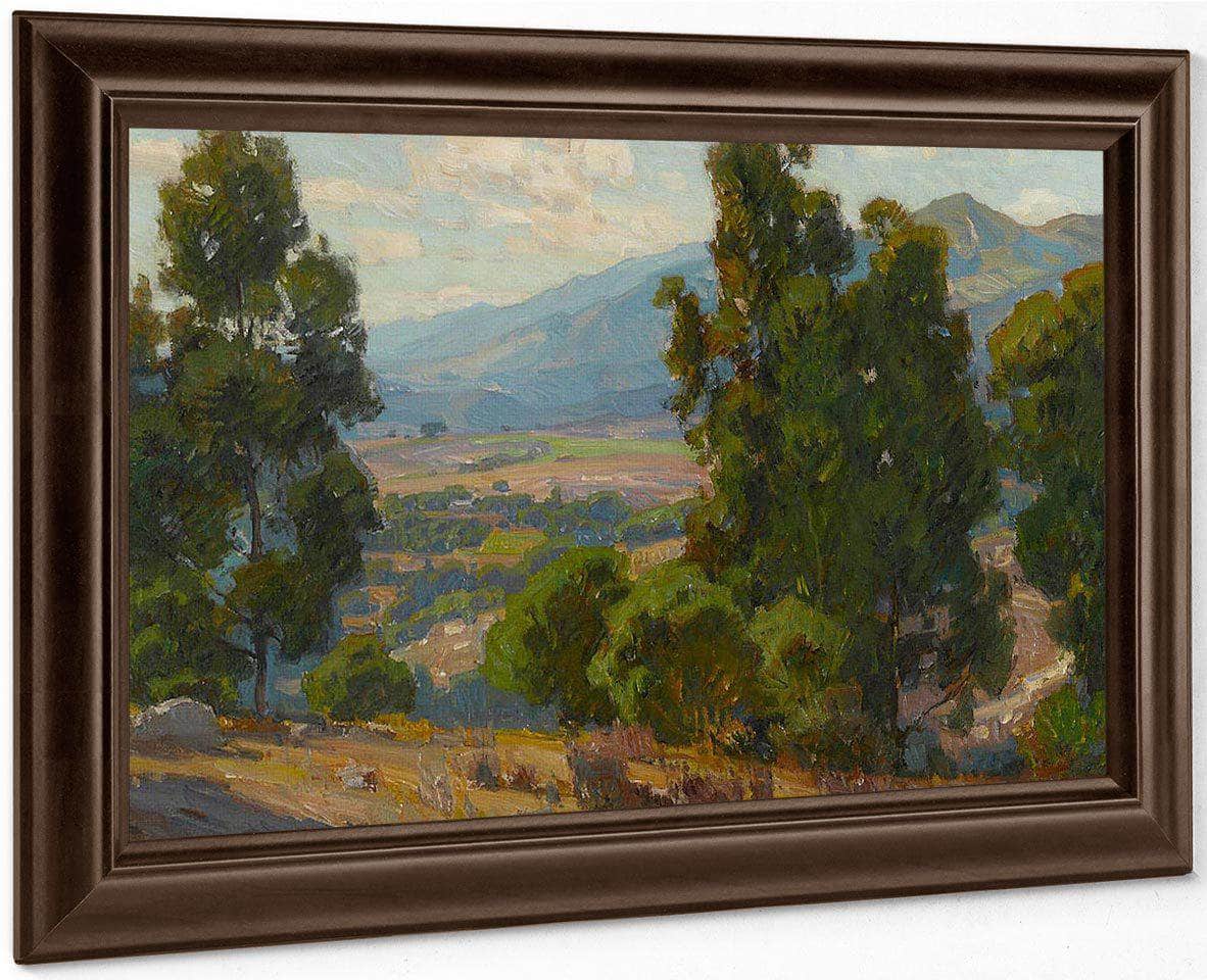 A Vista Of California (La Canada) 1916 By William Wendt Fine Art Print