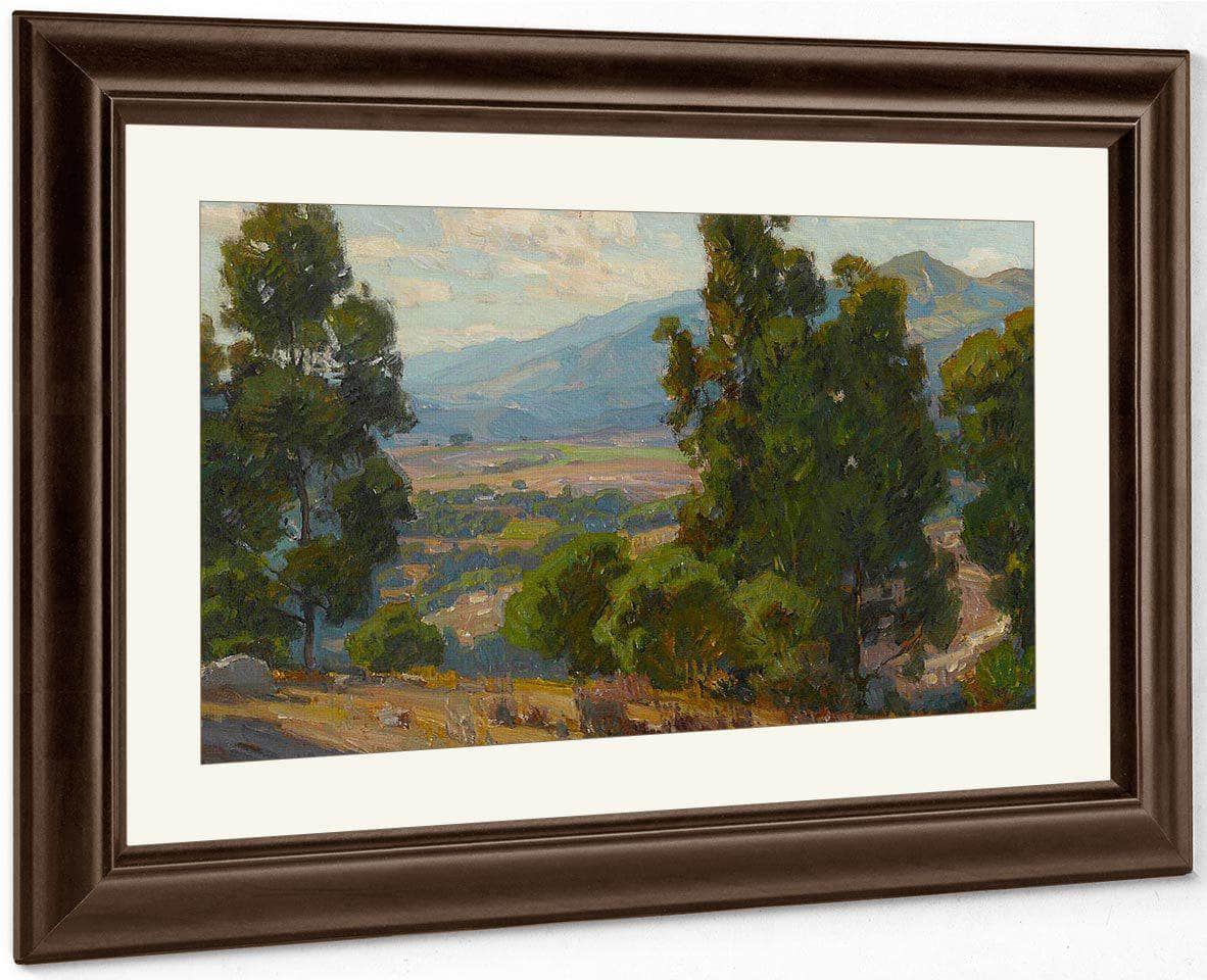 A Vista Of California (La Canada) 1916 By William Wendt Fine Art Print