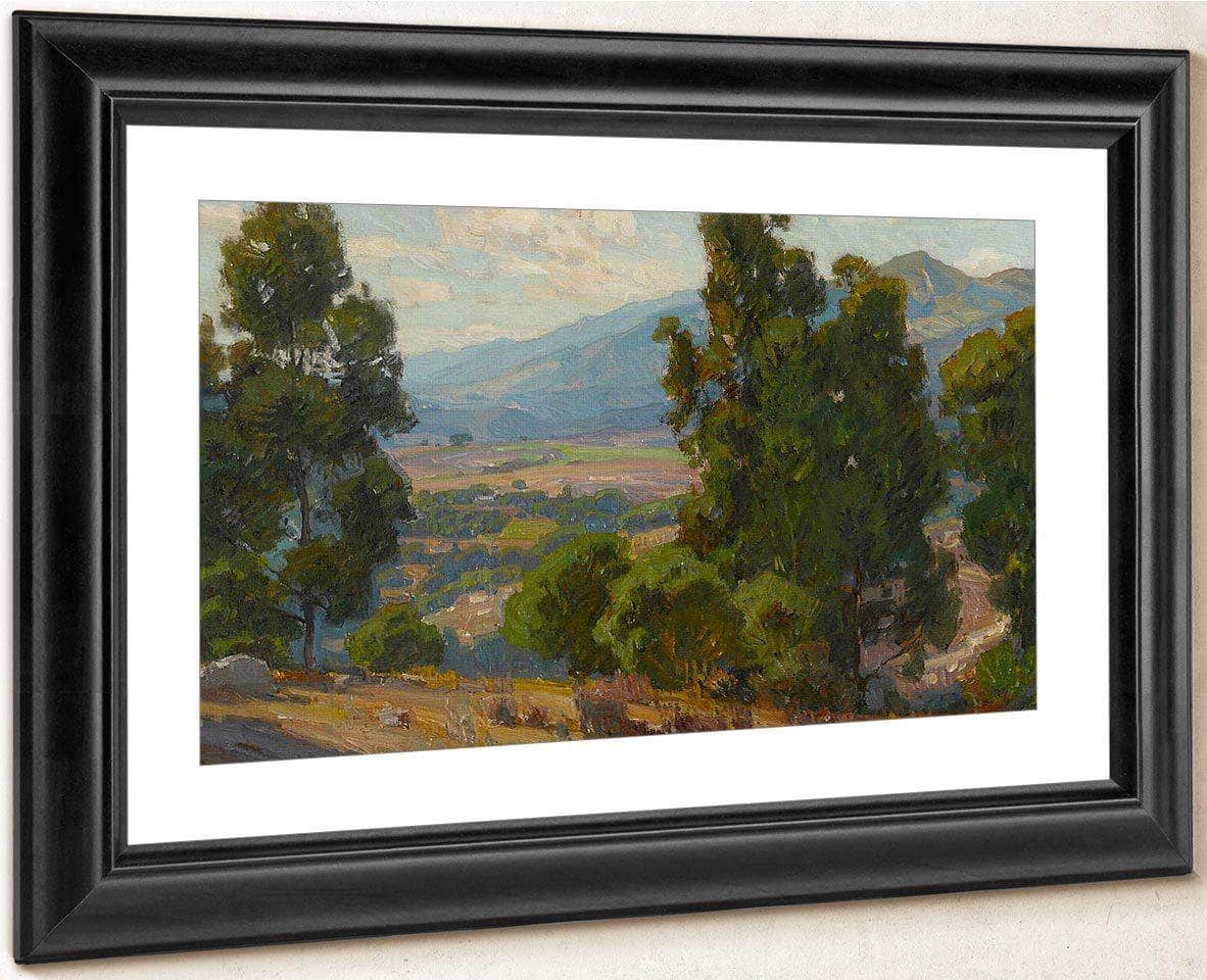 A Vista Of California (La Canada) 1916 By William Wendt Fine Art Print