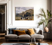 A Welsh Funeral Betwys Y Coed By David Cox Fine Art Print