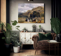 A Welsh Funeral Betwys Y Coed By David Cox Fine Art Print