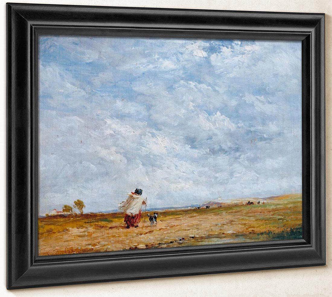 A Windy Day By David Cox Fine Art Print