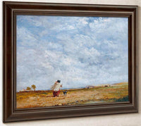 A Windy Day By David Cox Fine Art Print