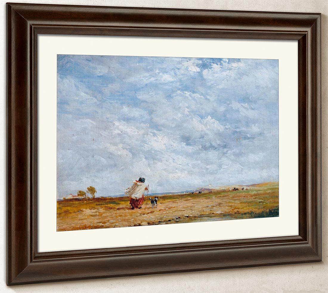 A Windy Day By David Cox Fine Art Print